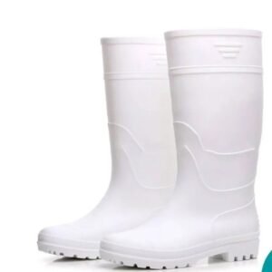 GUMBOOT WHITE STEEL