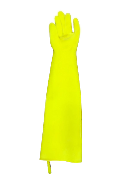 Heavy Duty Yellow Shoulder Gloves