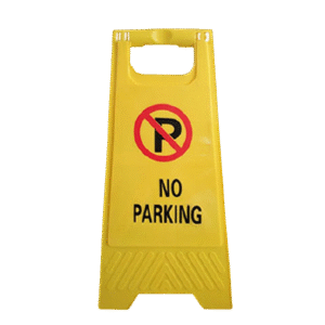 NO PARKING SIGN BOARD