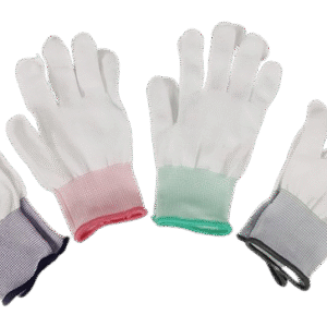 NYLON GLOVES WHITE
