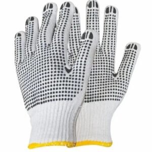 PVC DOUBLE SIDE DOTTED COTTON GLOVES