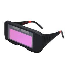 Solar Powered Auto Darkening Welding Goggles